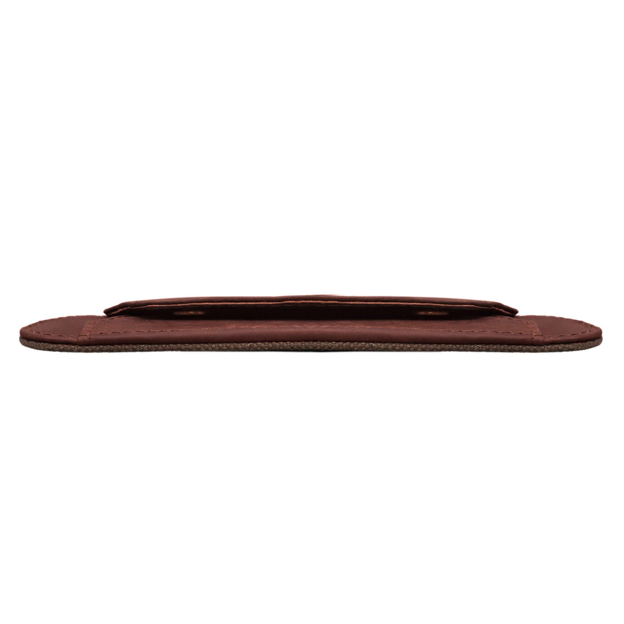 Schulterpolster dunkelbraun Ledertasche