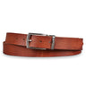 Ledergürtel Braun 34 mm kürzbar