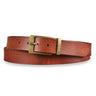 Ledergürtel Braun 34 mm kürzbar