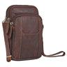 "Tertius"  3-in-1 Herren Umhängetasche Handgelenktasche Gürteltasche