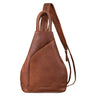 "Lyanna" Sling Bag Damen Crossbody Rucksack 2-in-1  Leder