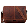 "Curtis" 15 Zoll Messenger Bag Leder