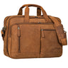 "Arnold" Geräumige Laptoptasche Leder