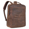"Balduin" Großer Leder Laptop Rucksack