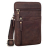 "Brooks" Leder Brustbeutel Gürteltasche
