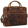 "Jared" Hochwertige Laptoptasche 16 Zoll Leder Herren