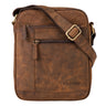 "Diego" Vintage Herrentasche Leder klein