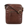 "Diego" Vintage Herrentasche Leder klein