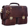 B-WARE "Robin" Vintage Businesstasche Leder Aktentasche