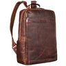 "Xander" Stilbewusster Rucksack mit Laptopfach 15,6 Zoll Leder