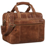 B-WARE "Experience" Vintage Lehrertasche Leder groß