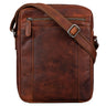 "Fox" Herrentasche Leder Vintage Messenger Bag