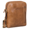 "Clint" Luxuriöse Schultertasche Herren klein Leder