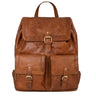 "Nora" Großer Lederrucksack Vintage für Damen und Herren