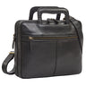 "Connell" Laptoptasche 13 Zoll  A4 Leder schmal für Damen und Herren
