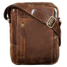 "Irving" Vintage Leder Tasche Klein