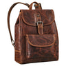 "Adele" Kleiner Rucksack Damen Leder - Tagesrucksack
