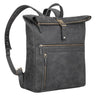 "Leya" Rolltop Rucksack Damen Leder Laptop-Fach 15.6 | 16 | 17 Zoll