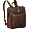 "Lorraine" Vintage Rucksack Damen Leder Groß 15,6 Zoll Laptop