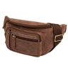 "Greg" Bauchtasche / Gürteltasche Echtes Leder für Damen Herren Groß