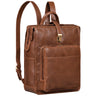 "Lorraine" Vintage Rucksack Damen Leder Groß 15,6 Zoll Laptop