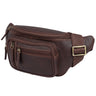 "Greg" Bauchtasche / Gürteltasche Echtes Leder für Damen Herren Groß
