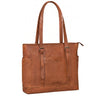 "Solaya" Shopper Damen Leder Groß mit Laptopfach 15,6 Zoll