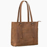 "Solaya" Shopper Damen Leder Groß mit Laptopfach 15,6 Zoll