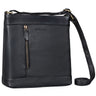 "Moni" Stylishe Crossbody Bag Damen Leder Mittel-Groß Tablet 11 Zoll