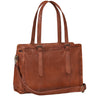 "Evelina" Elegante Leder Shopper Damen Groß 15,6 Zoll - 16 Zoll Laptop