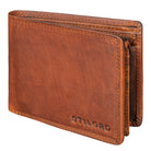 Herren Leder Portemonnaie Braun