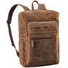 "Gilbert" Großer Leder Rucksack Herren Laptop 15 - 16 Zoll