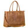 "Betina" Leder Shopper Tasche Damen Groß 15,6 - 16 Zoll Laptopfach