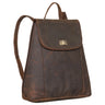 "Victoria II" Lederrucksack Damen Vintage