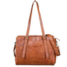 "Michelle" Leder Shopper Tasche Damen Groß 15,6 - 16 Zoll Laptopfach